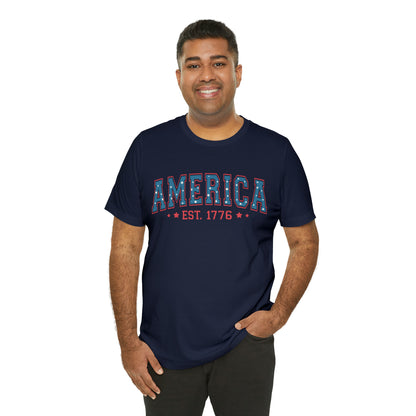 4th of July - America Tee Shirt - Est. 1776