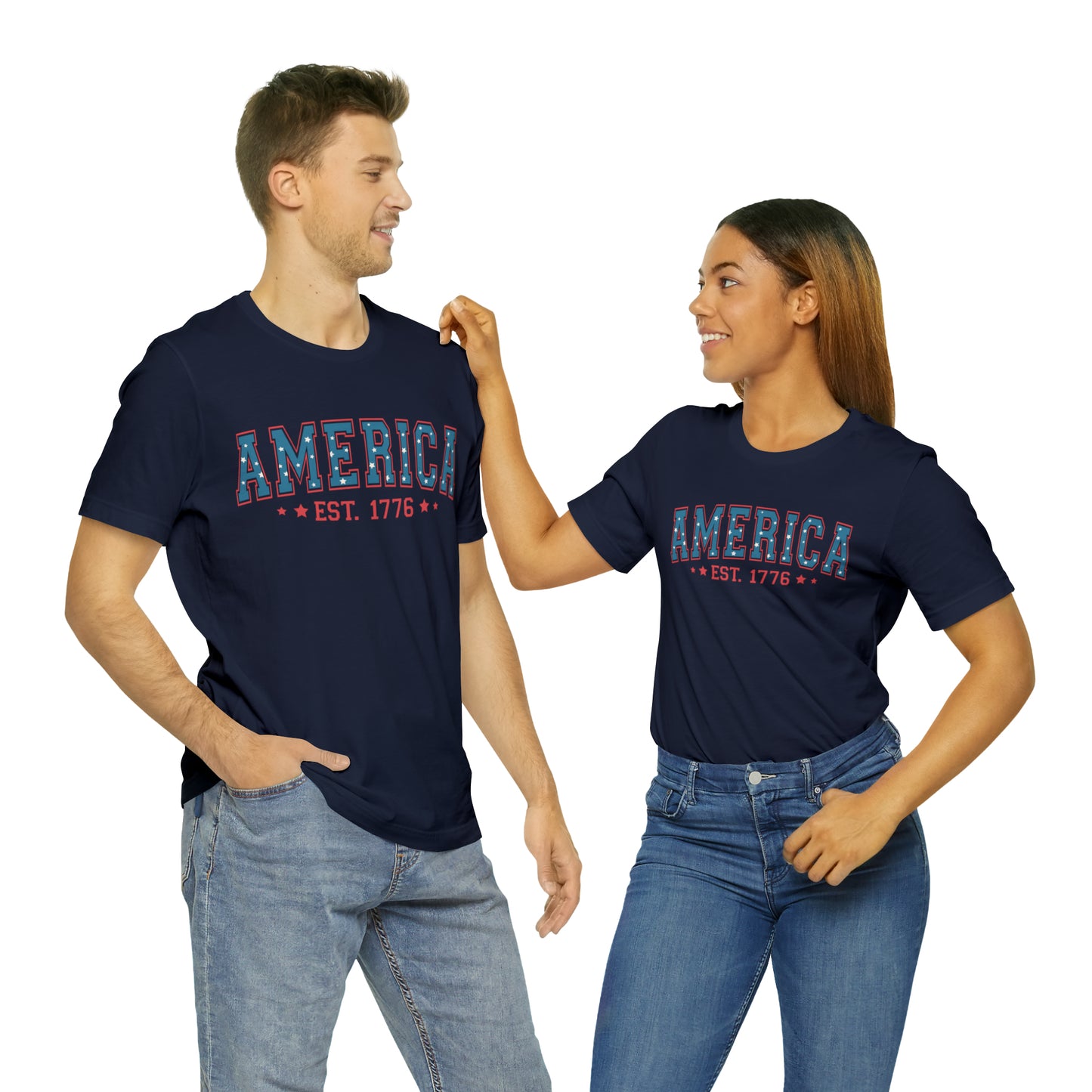 4th of July - America Tee Shirt - Est. 1776