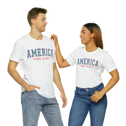 4th of July - America Tee Shirt - Est. 1776