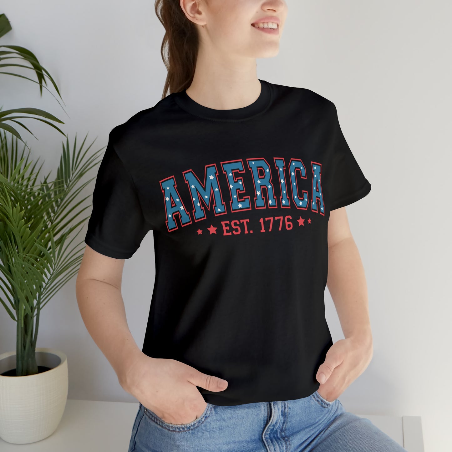 4th of July - America Tee Shirt - Est. 1776