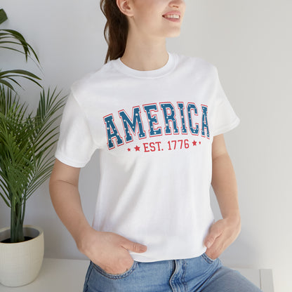 4th of July - America Tee Shirt - Est. 1776