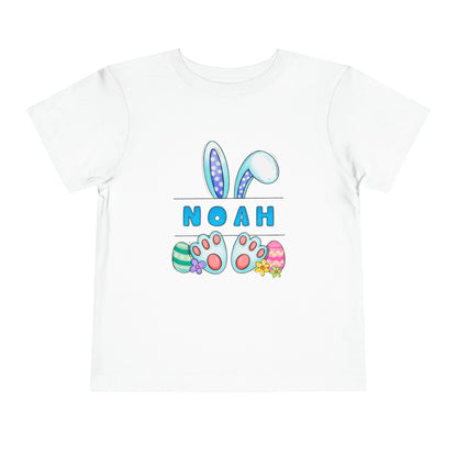 Easter Bunny themed Personalized Toddler Tee Shirt! - Any name on the shirt!