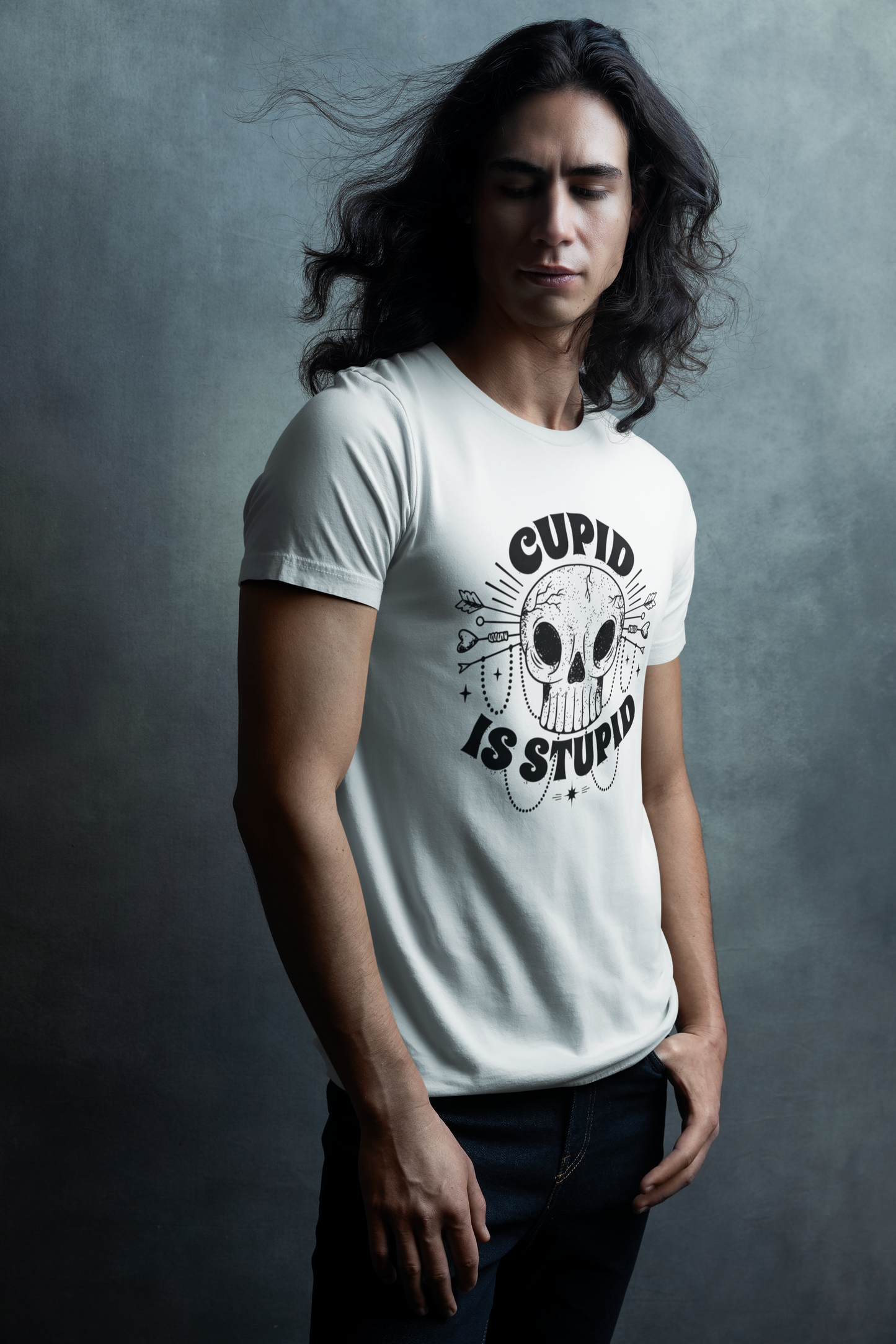 Cupid Is Stupid T-Shirt - Antivalentines Shirt - Unisex Valentines Shirt